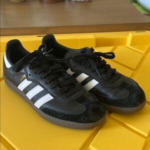 Adidas Samba Black and White Shoes